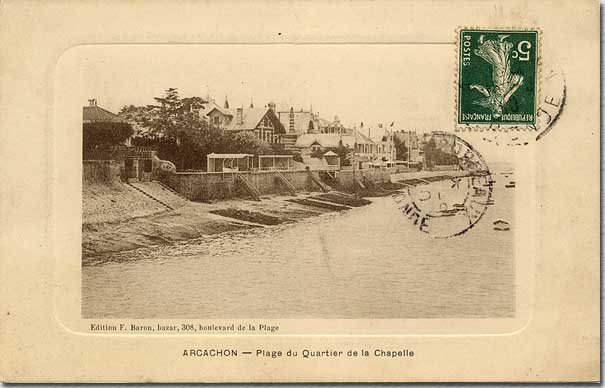 Plage du quartier de la Chapelle