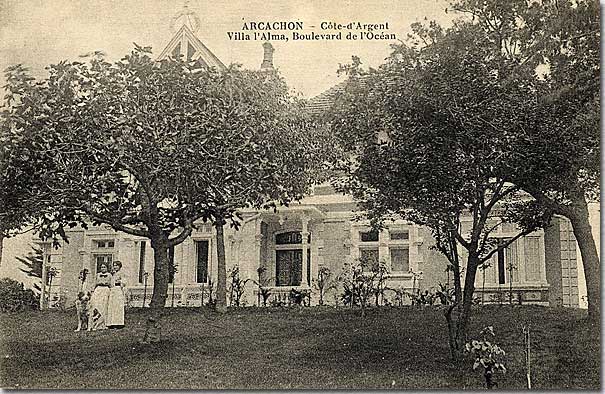 L'alma coté jardin