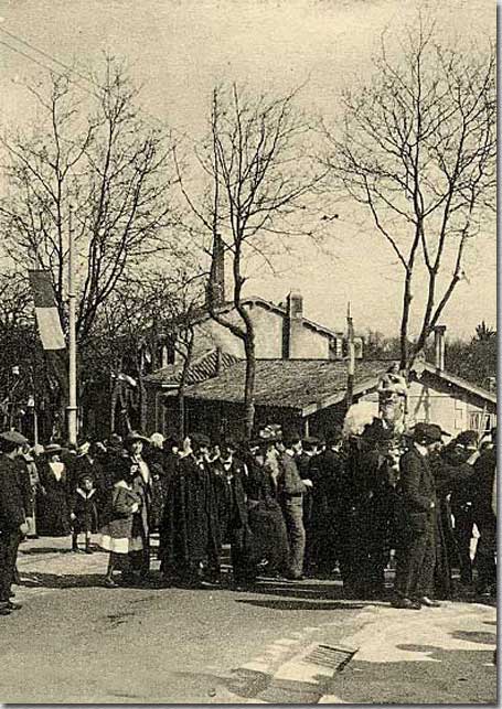 Fin de la procession