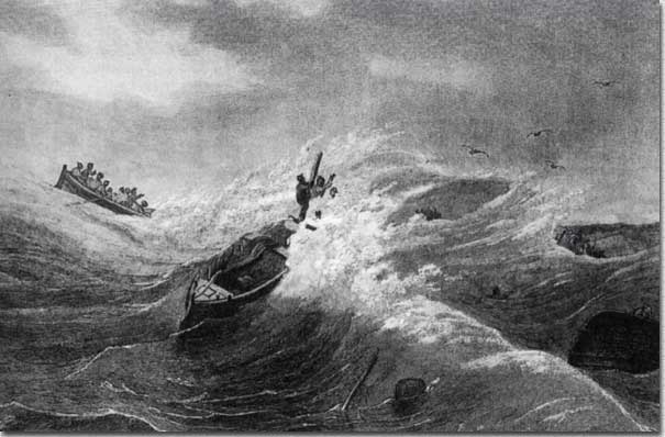 Le naufrage de 1836