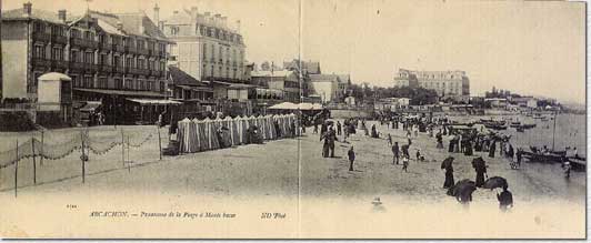 La plage  mare basse