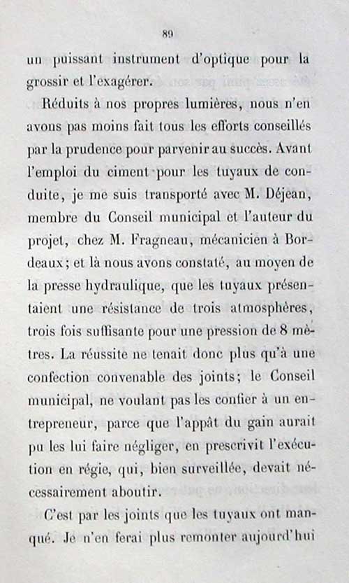 Rponse de Lamarque  Deganne