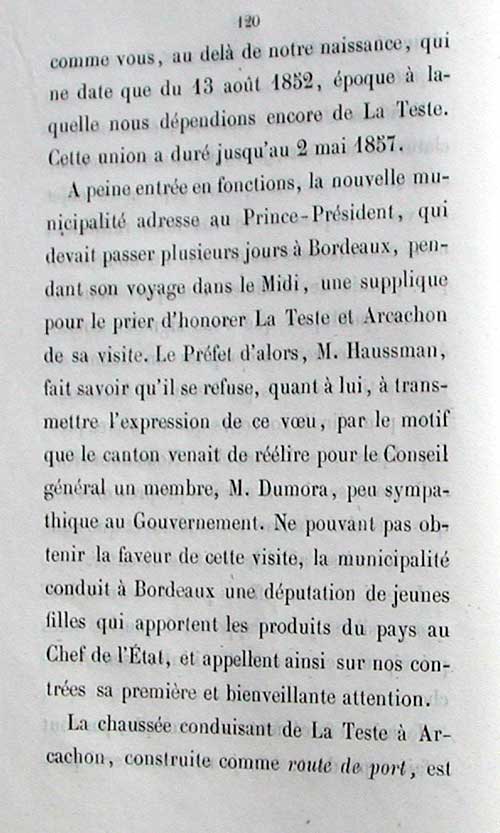 Rponse de Lamarque  Deganne