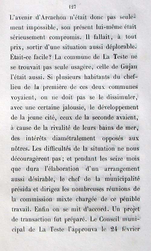 Rponse de Lamarque  Deganne