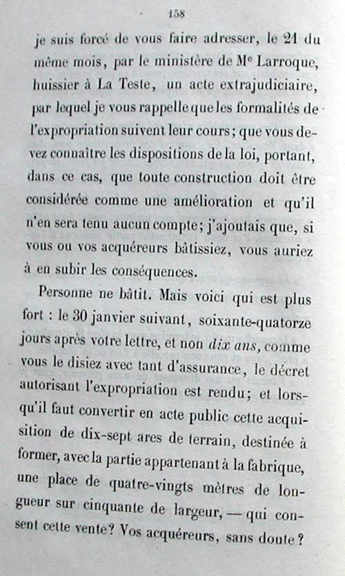 Rponse de Lamarque  Deganne