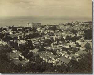 Vue générale prise du Belvédère