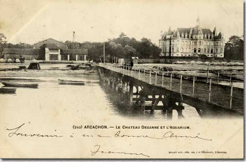 Le chateau et la station