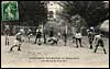 Cartes postales anciennes : Une partie de football